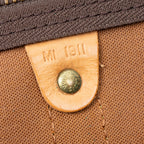 Travel Bag Keepall 55 Brown Monogram Canvas