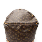 Travel Bag Keepall 55 Brown Monogram Canvas