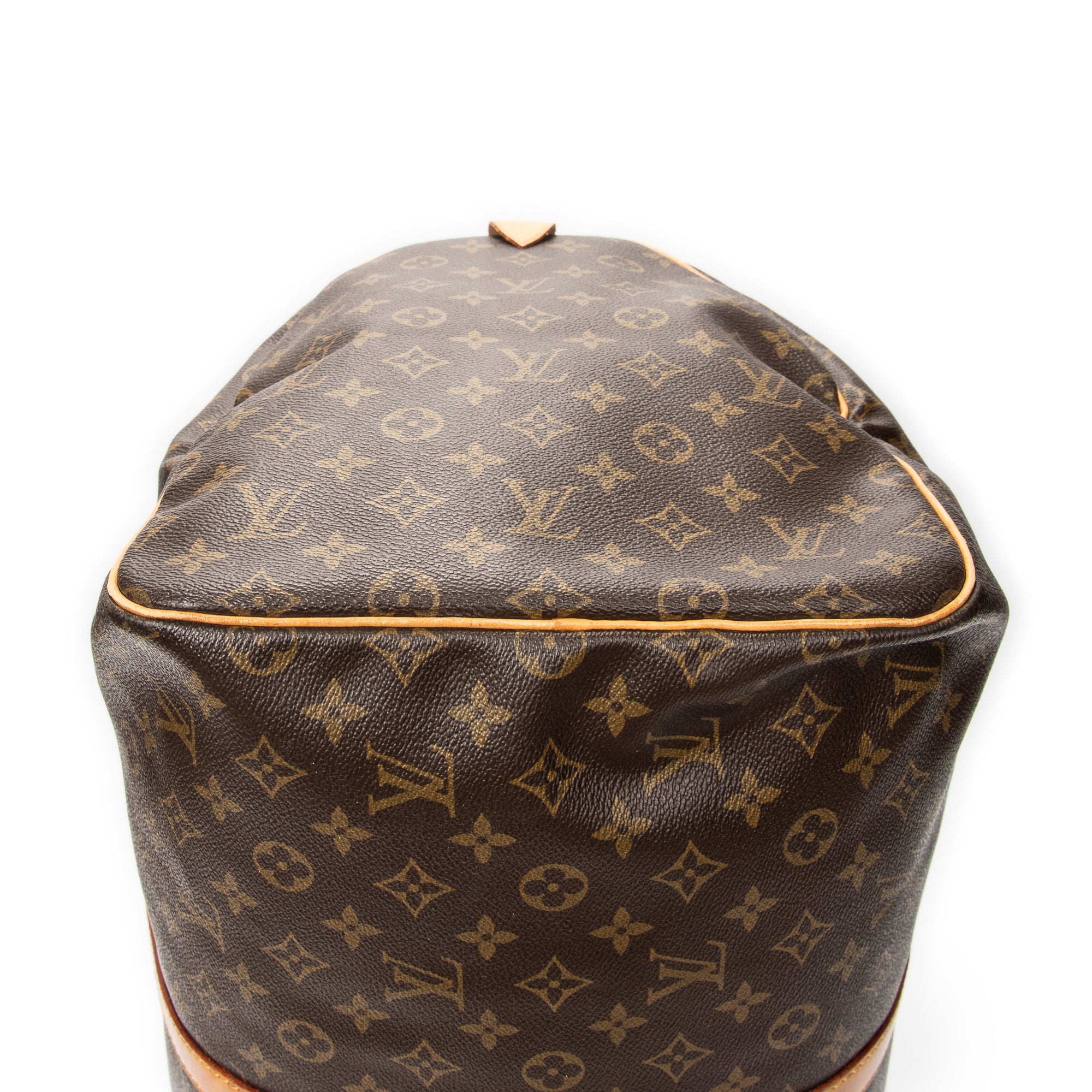 Travel Bag Keepall 55 Brown Monogram Canvas