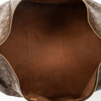 Travel Bag Keepall 55 Brown Monogram Canvas