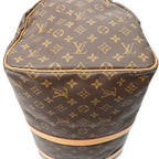 Travel Bag Keepall 55 Brown Monogram Canvas