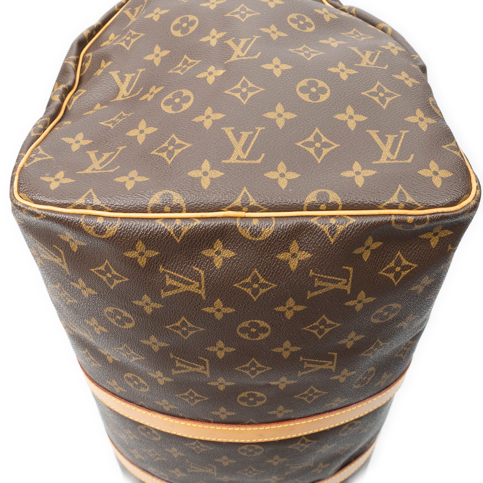 Travel Bag Keepall 55 Brown Monogram Canvas