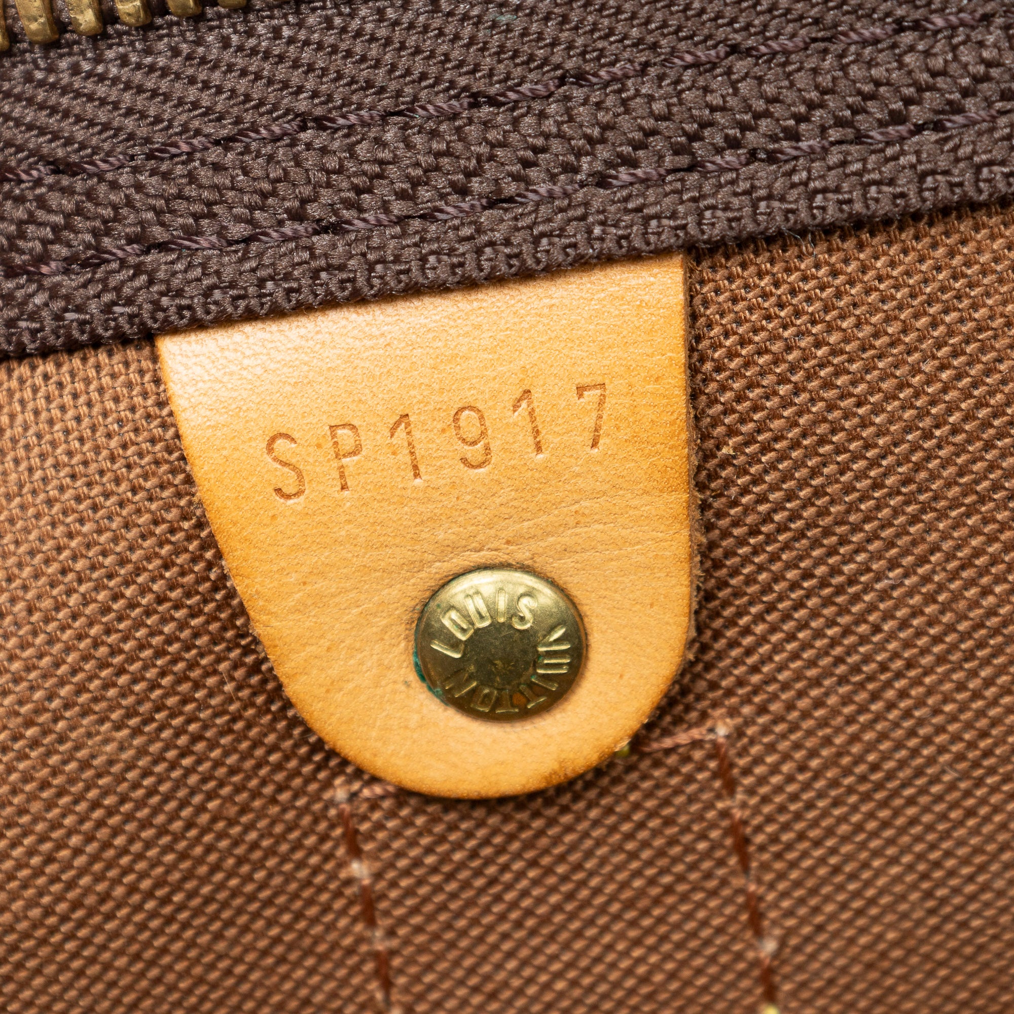 Travel Bag Keepall 55 Brown Monogram Canvas