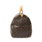 Travel Bag Keepall 55 Brown Monogram Canvas
