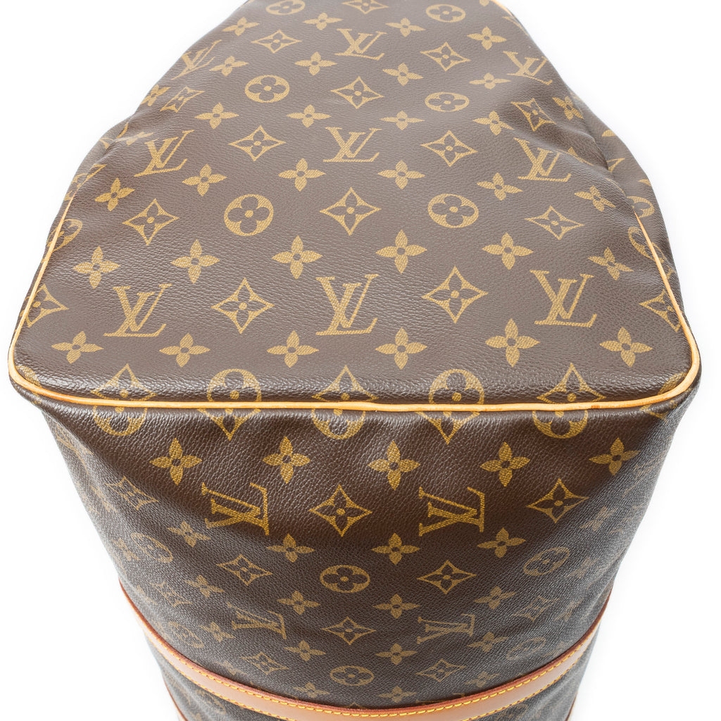Travel Bag Keepall 55 Brown Monogram Canvas