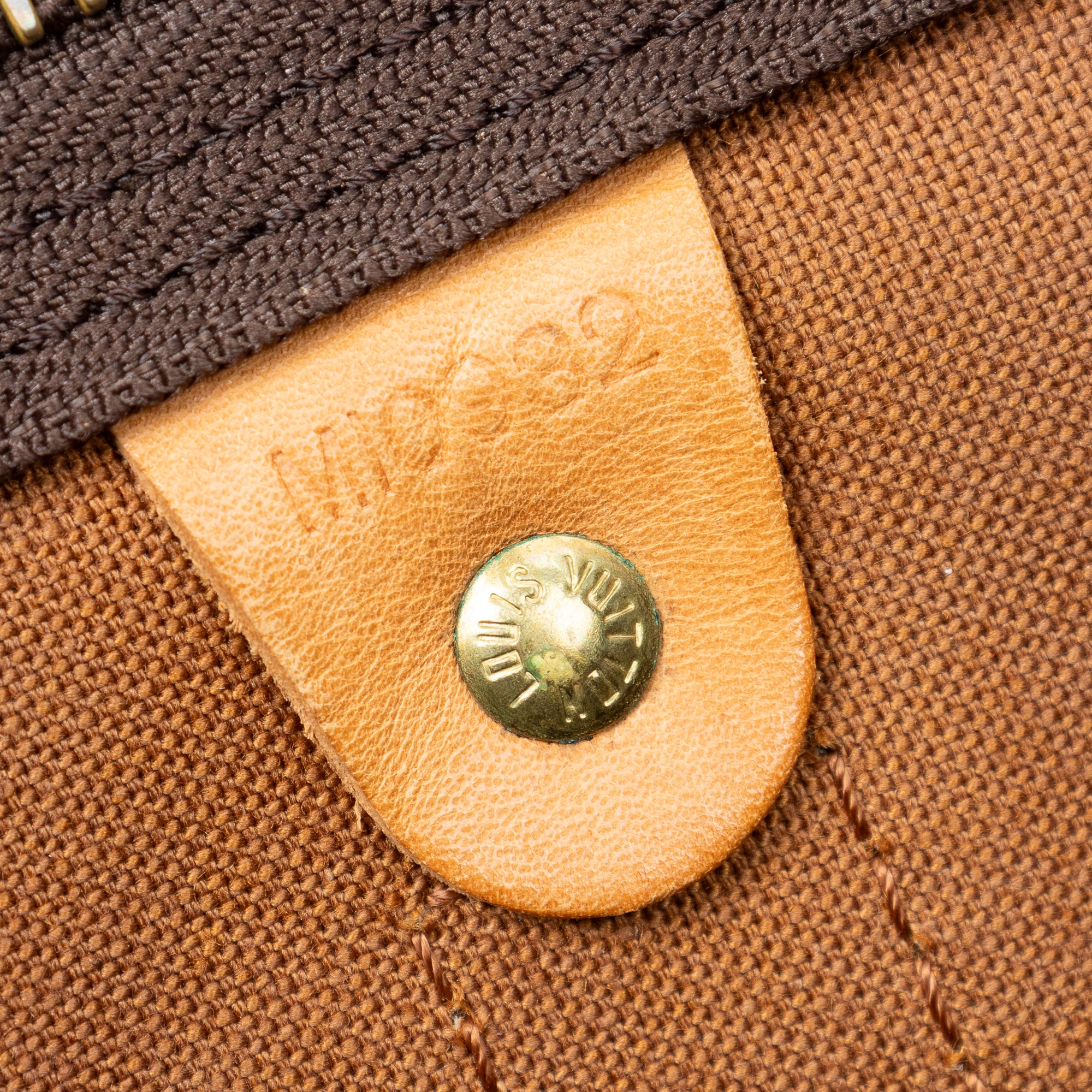 Travel Bag Keepall 55 Brown Monogram Canvas