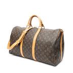 Shoulder Bag Keepall Bandouliere 50 Brown Monogram Canvas