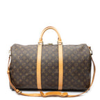 Shoulder Bag Keepall Bandouliere 50 Brown Monogram Canvas