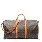Travel Bag Keepall Bandouliere 60 Brown Monogram Canvas