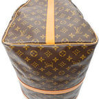 Travel Bag Keepall Bandouliere 60 Brown Monogram Canvas