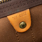 Travel Bag Keepall Bandouliere 60 Brown Monogram Canvas