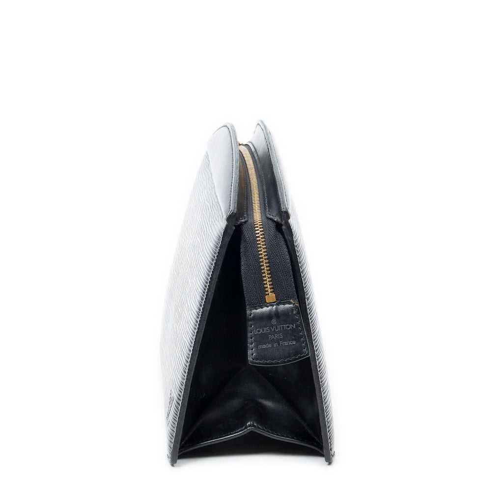 Pouch Trousse Crete Black Epi