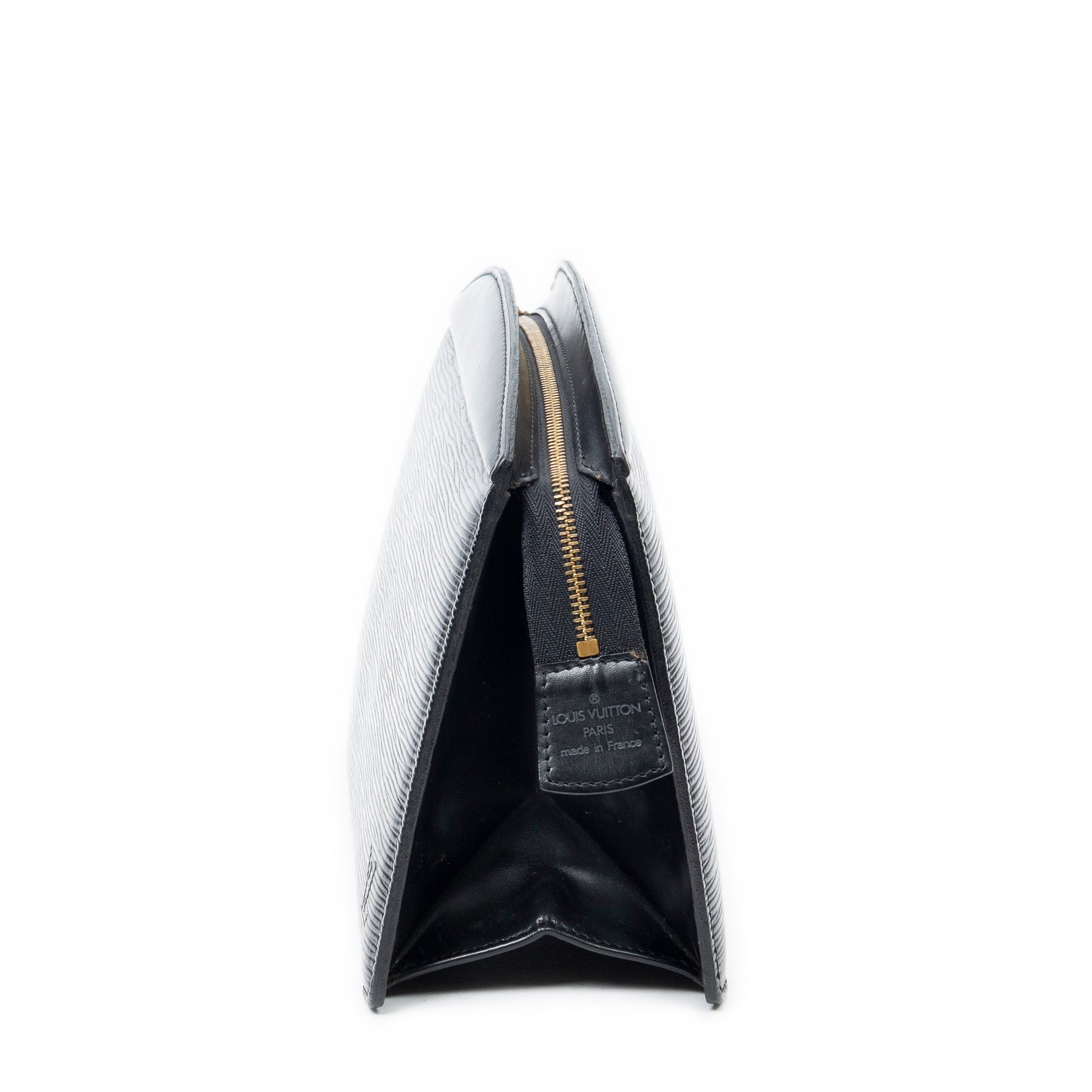 Pouch Trousse Crete Black Epi