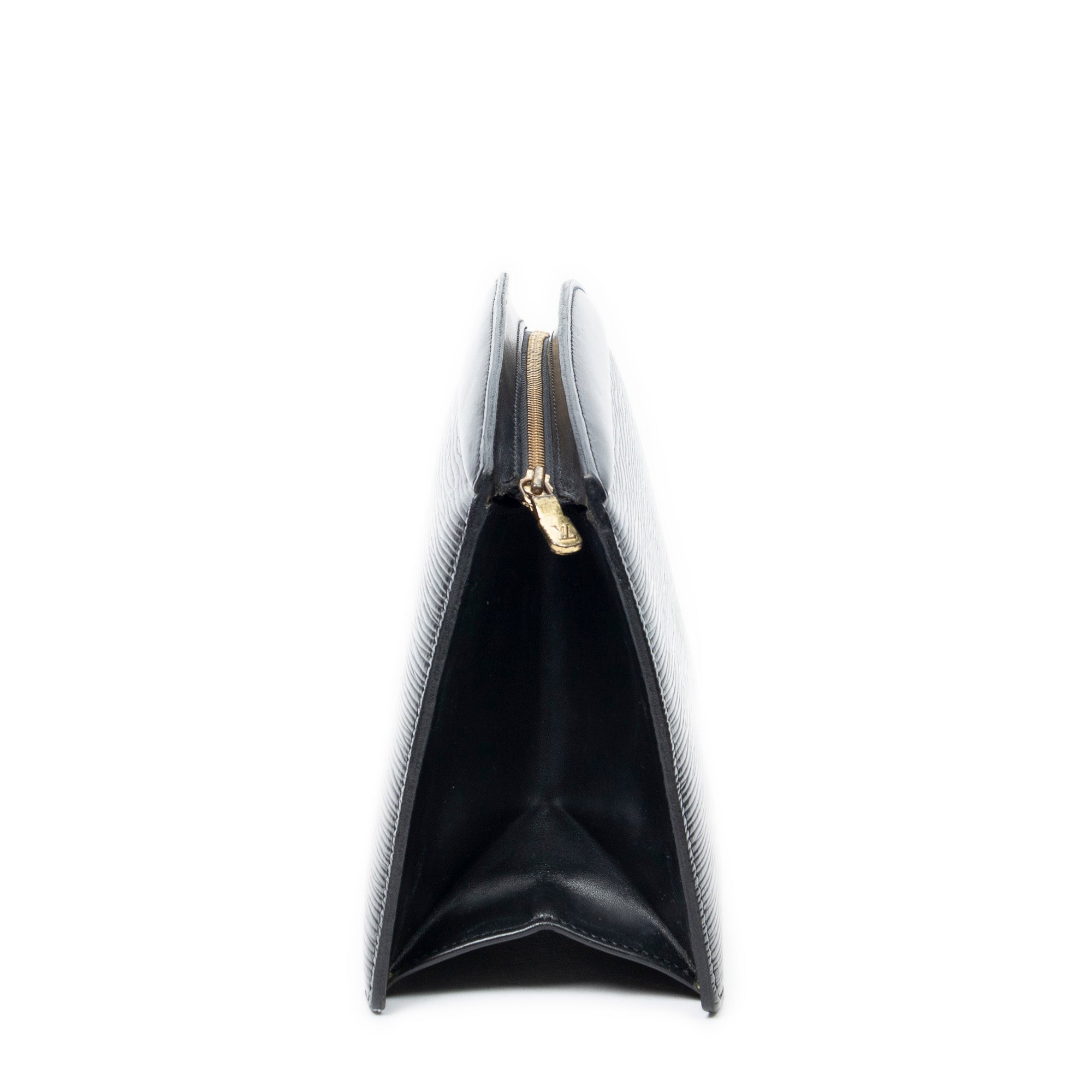 Pouch Trousse Crete Black Epi