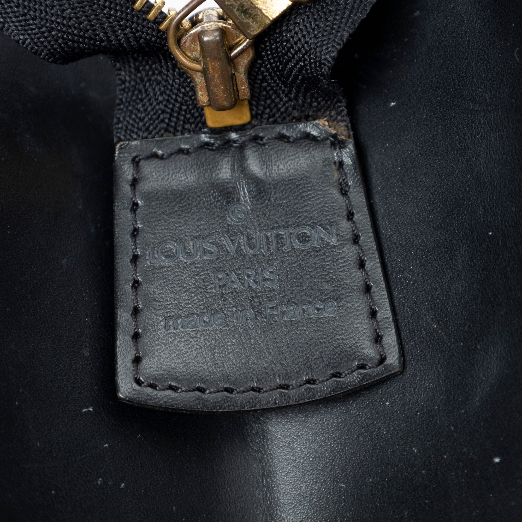 Pouch Trousse Crete Black Epi
