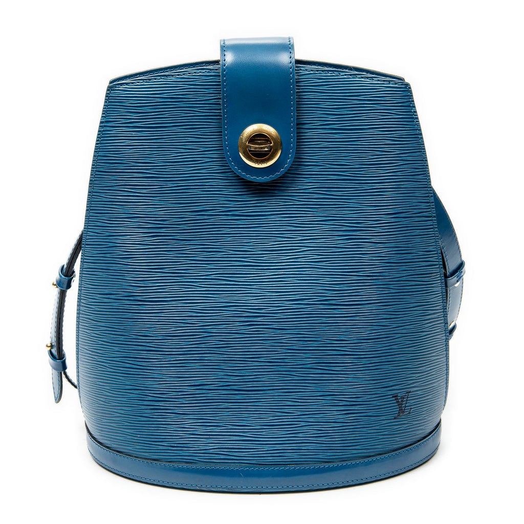 Shoulder Bag Cluny Blue Epi