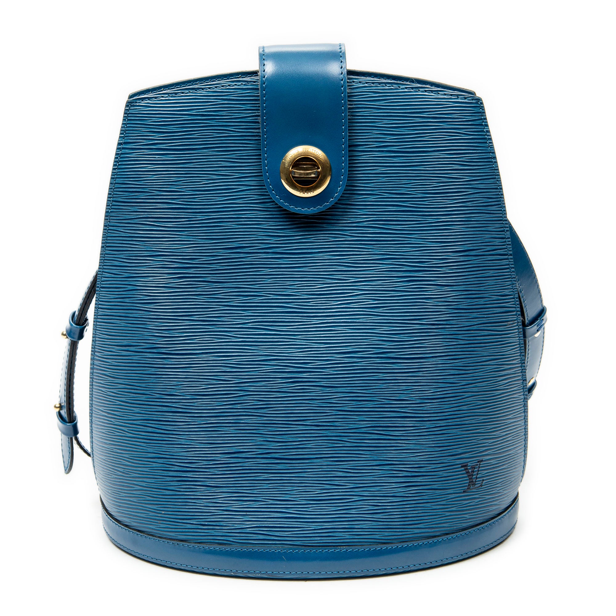Shoulder Bag Cluny Blue Epi