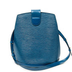 Shoulder Bag Cluny Blue Epi