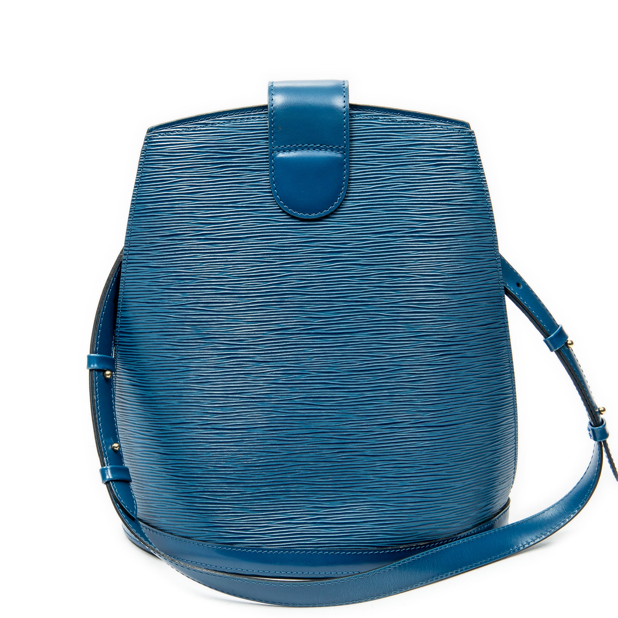 Shoulder Bag Cluny Blue Epi