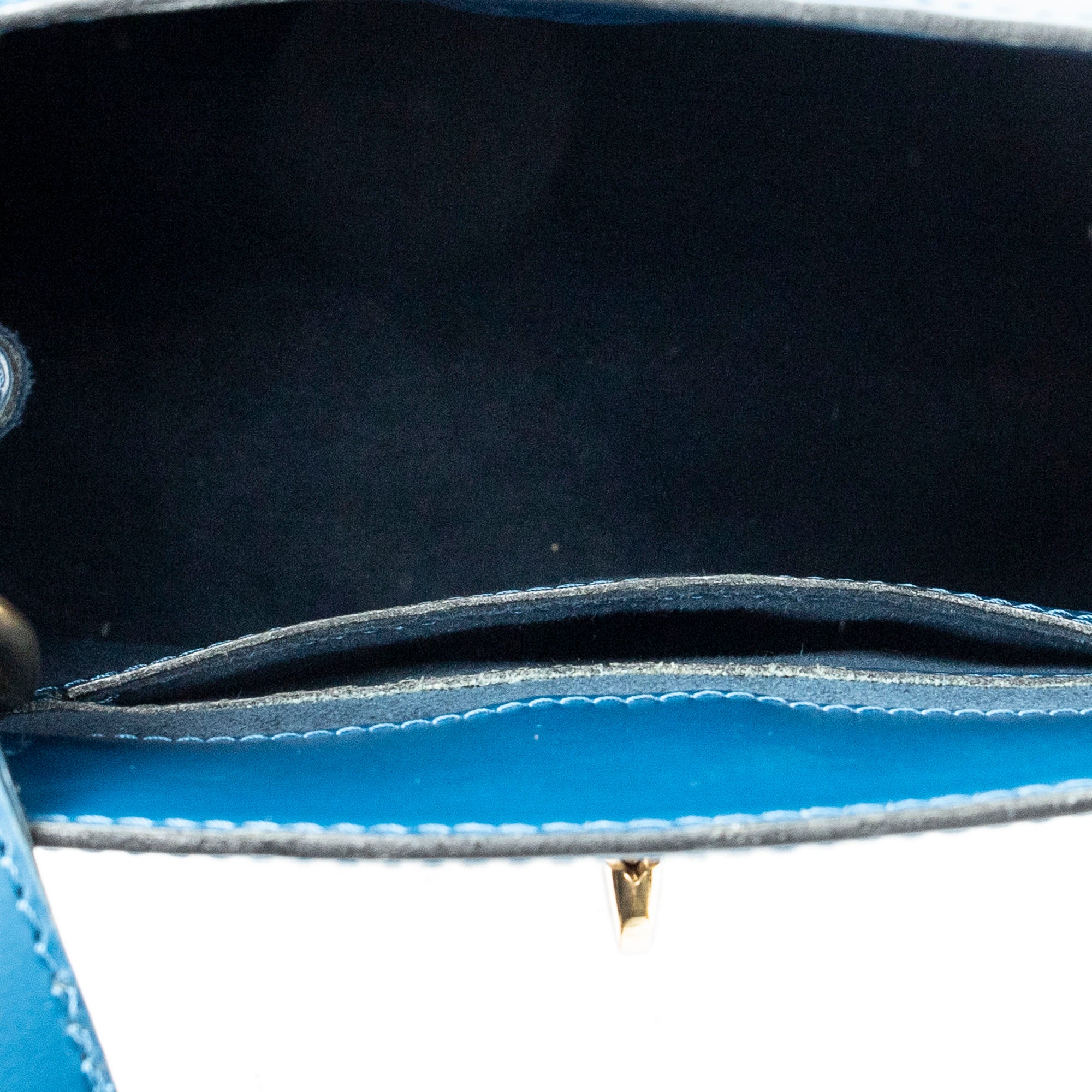Shoulder Bag Cluny Blue Epi