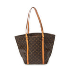 Shoulder Bag Sac Shopping PM Brown Monogram Canvas