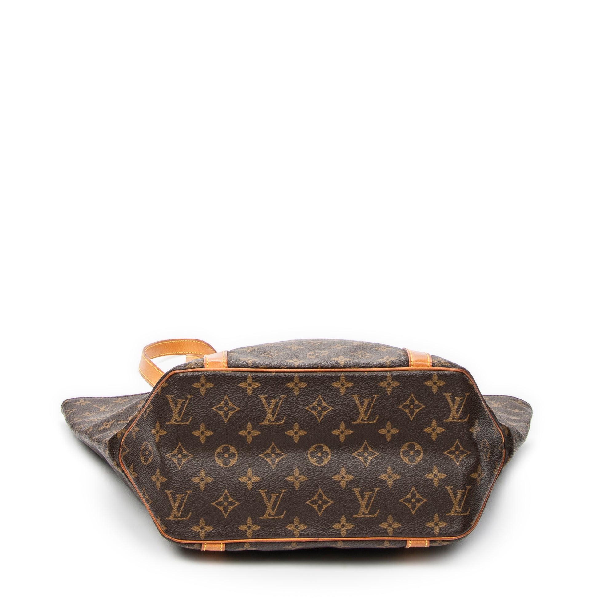 Shoulder Bag Sac Shopping PM Brown Monogram Canvas