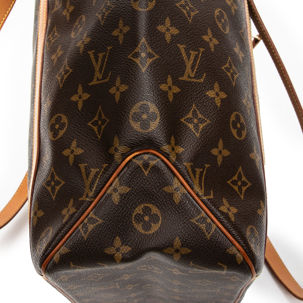 Shoulder Bag Sac Shopping PM Brown Monogram Canvas