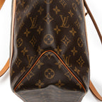 Shoulder Bag Sac Shopping PM Brown Monogram Canvas