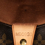 Shoulder Bag Sac Shopping PM Brown Monogram Canvas