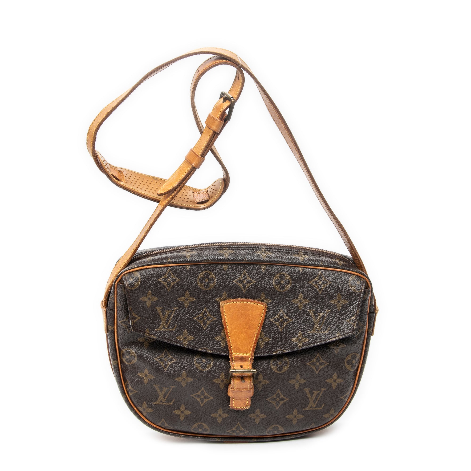 Shoulder Bag Jeune Fille MM Brown Monogram Canvas