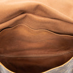 Shoulder Bag Saumur GM Brown Monogram Canvas