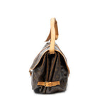 Sac Bandoulière Saumur MM Toile Monogram Marron