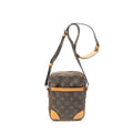 Shoulder Bag Danube Brown Monogram Canvas