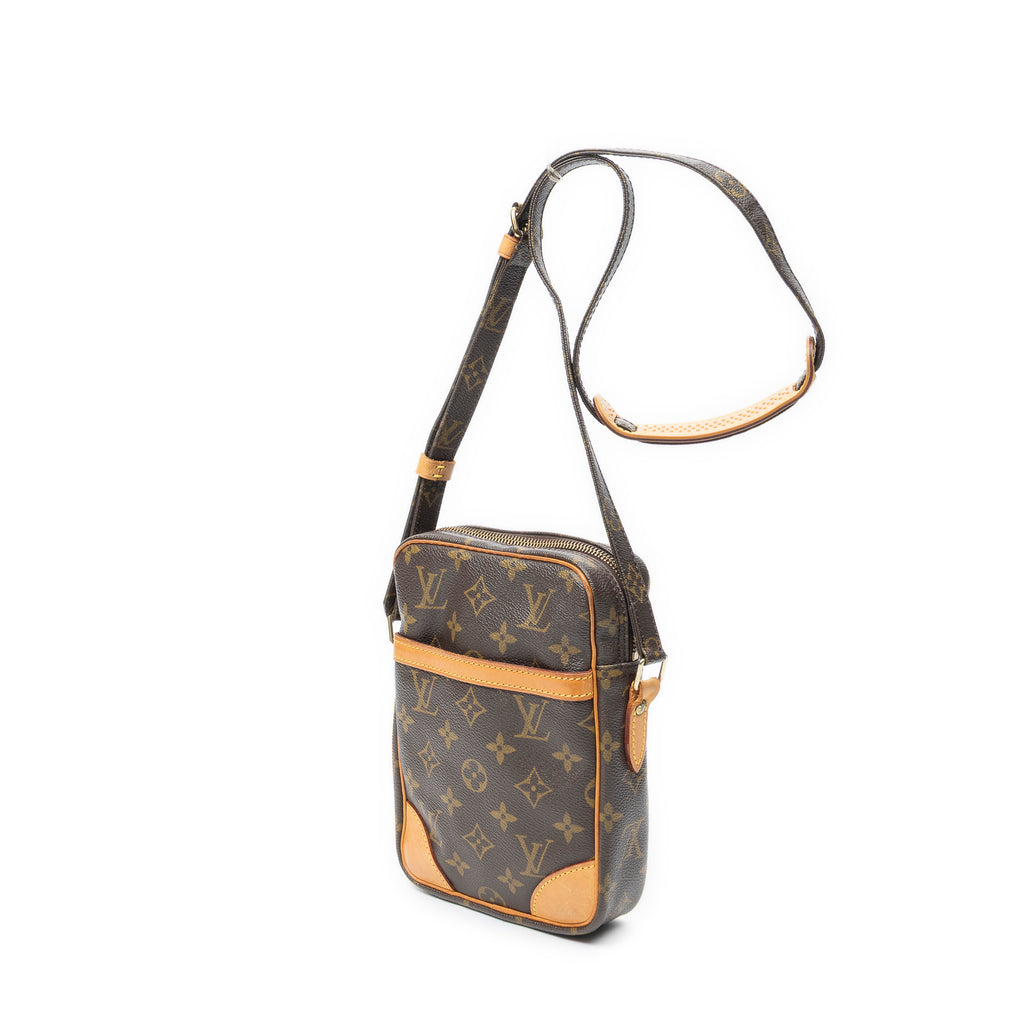Shoulder Bag Danube Brown Monogram Canvas