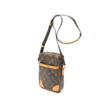 Shoulder Bag Danube Brown Monogram Canvas