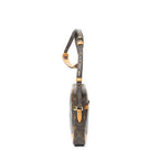 Shoulder Bag Danube Brown Monogram Canvas