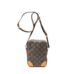 Shoulder Bag Danube Brown Monogram Canvas