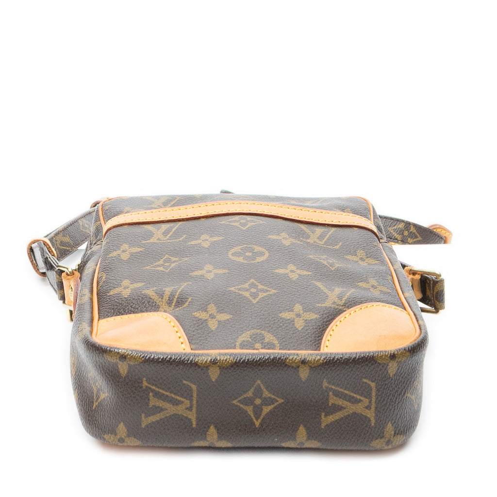 Shoulder Bag Danube Brown Monogram Canvas
