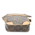 Shoulder Bag Danube Brown Monogram Canvas