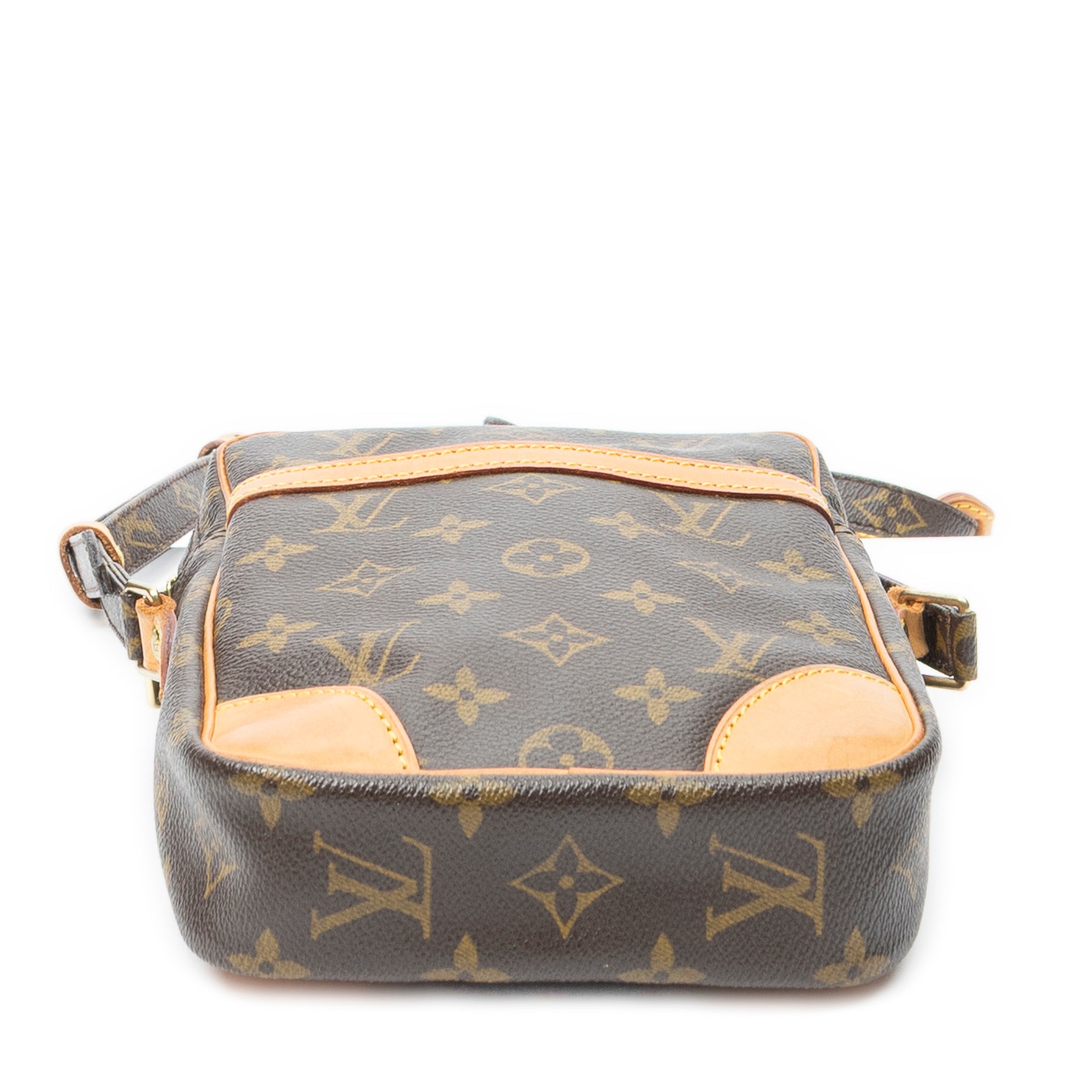 Shoulder Bag Danube Brown Monogram Canvas
