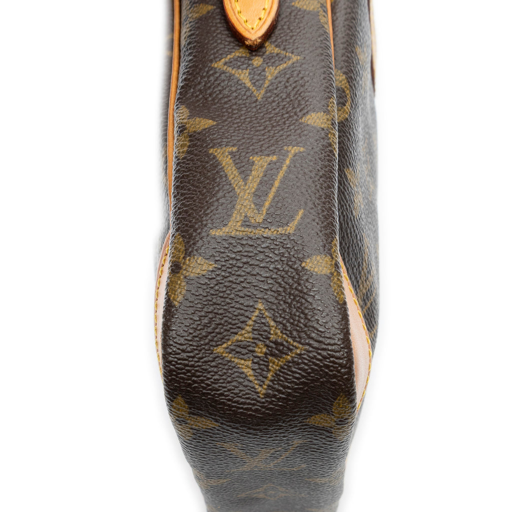 Shoulder Bag Danube Brown Monogram Canvas