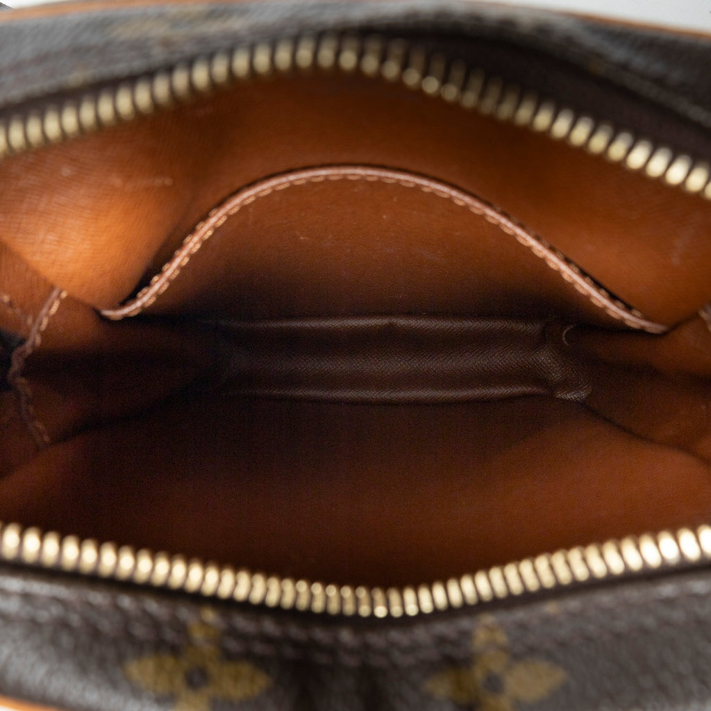 Shoulder Bag Danube Brown Monogram Canvas