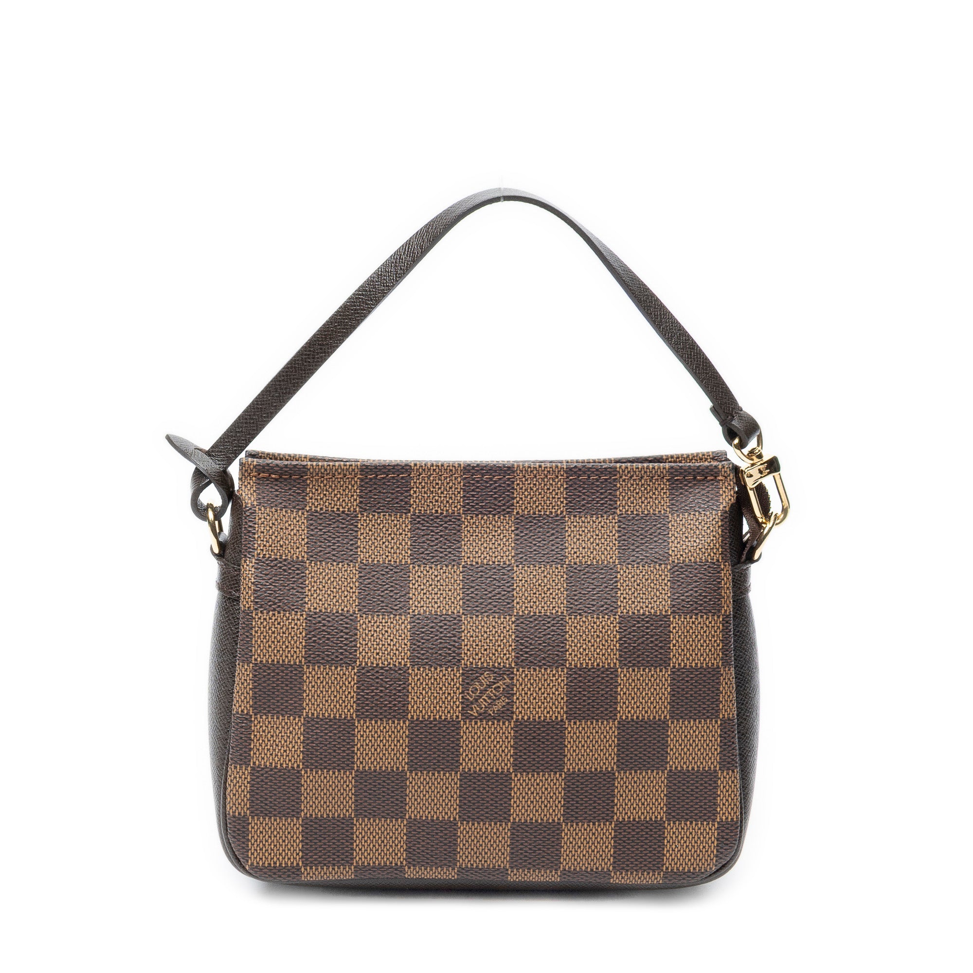 Pouch Trousse Make Up Pouch Brown Damier Ebene
