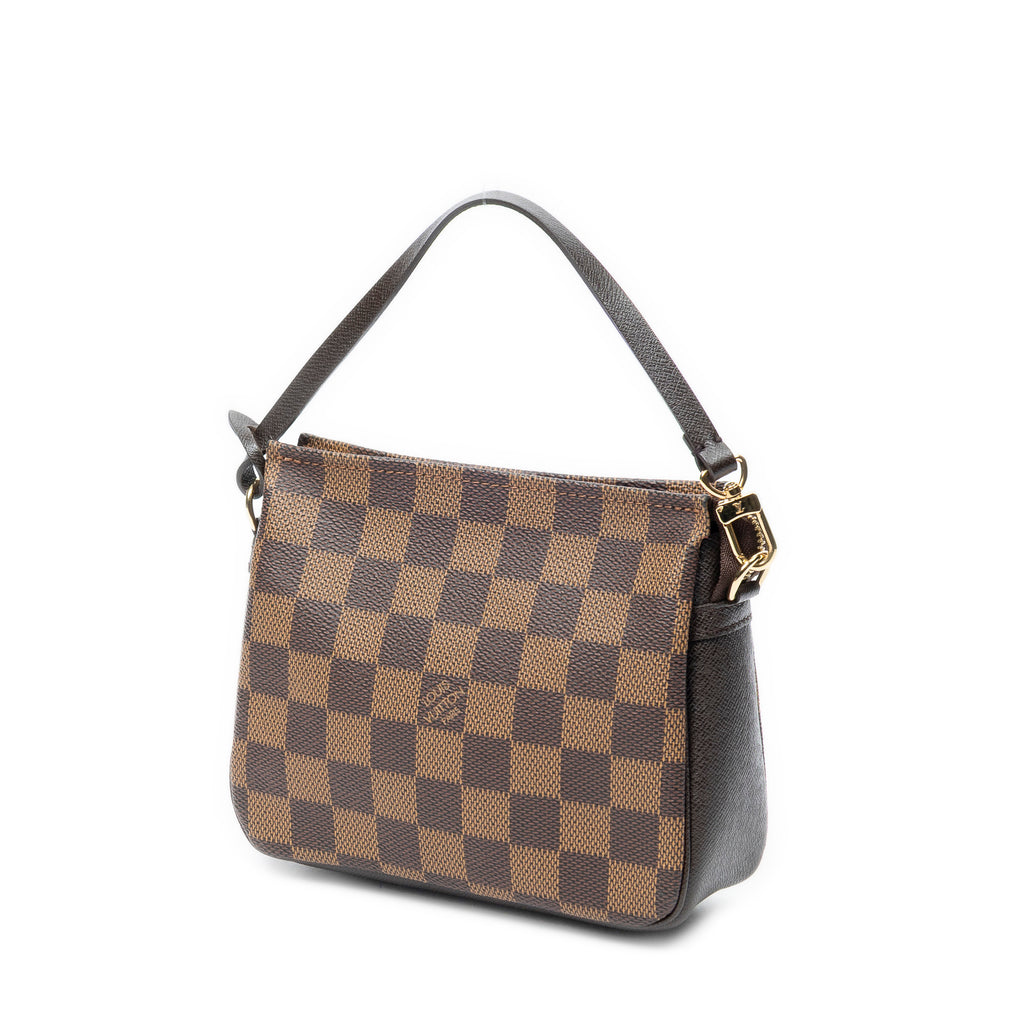 Pouch Trousse Make Up Pouch Brown Damier Ebene