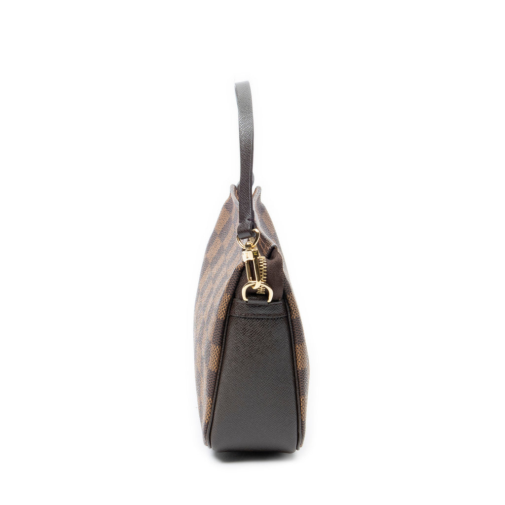 Pouch Trousse Make Up Pouch Brown Damier Ebene
