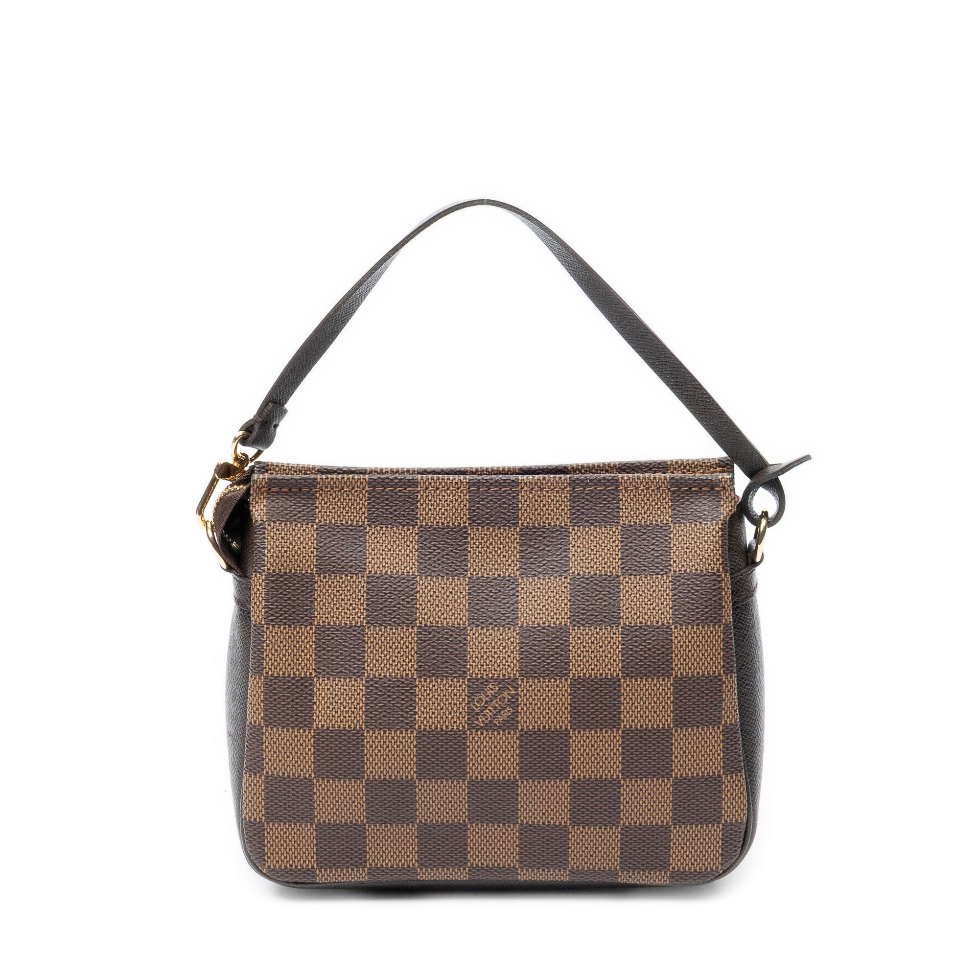 Pouch Trousse Make Up Pouch Brown Damier Ebene