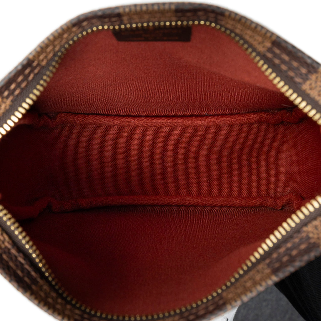 Pouch Trousse Make Up Pouch Brown Damier Ebene