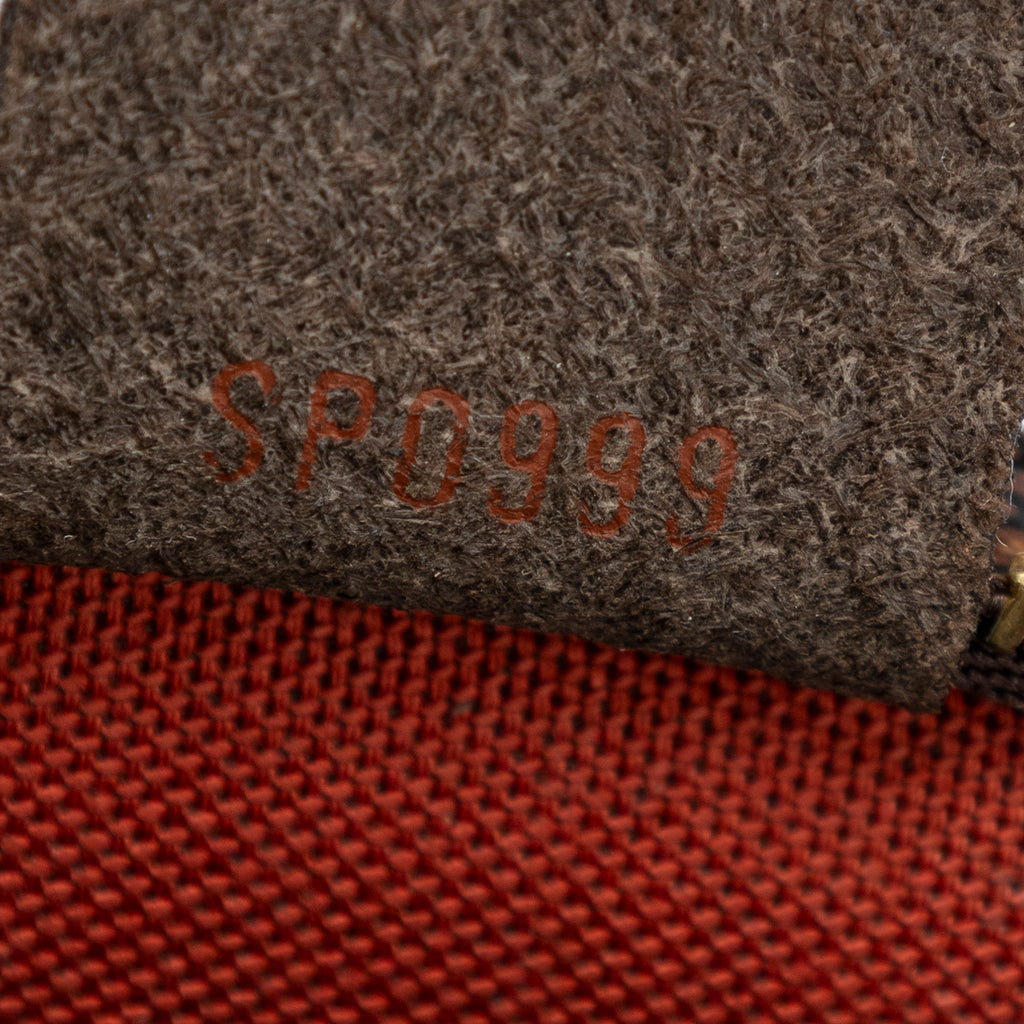 Pouch Trousse Make Up Pouch Brown Damier Ebene