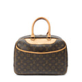 Handbag Deauville Brown Monogram Canvas