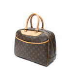 Handbag Deauville Brown Monogram Canvas